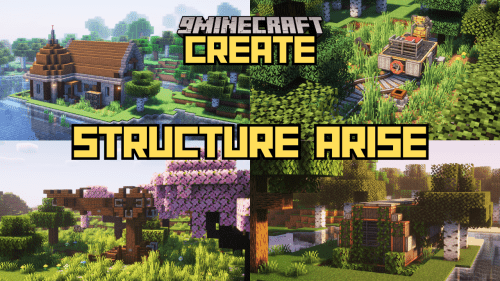 Create: Structures Arise Mod (1.20.1) – Adds 13 New Buildings Thumbnail