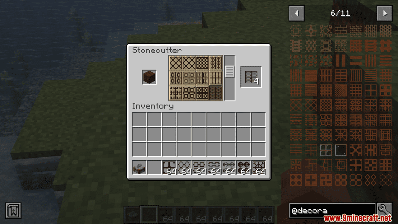 Decorative Wooden Lattices Mod (1.20.4, 1.19.2) - A Wide Variety of 90 Different Wooden Lattice Models 2