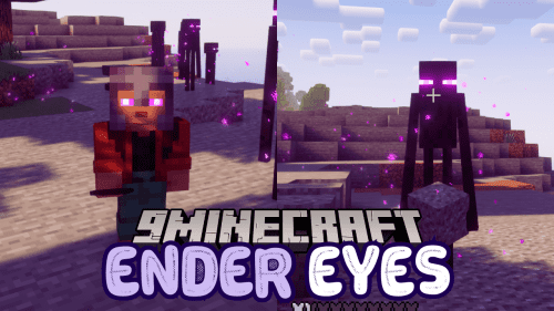 Ender Eyes Mod (1.20.6, 1.20.1) – Stop Enderman from being Aggressive Thumbnail