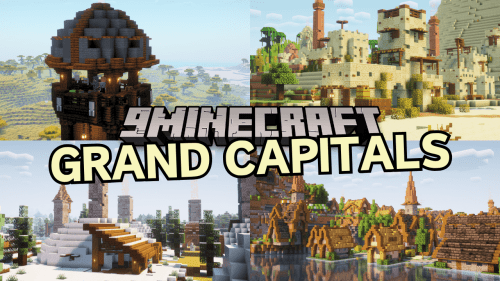 Grand Capitals Mod (1.20.6, 1.20.1) – Transforms Minecraft Structures Thumbnail
