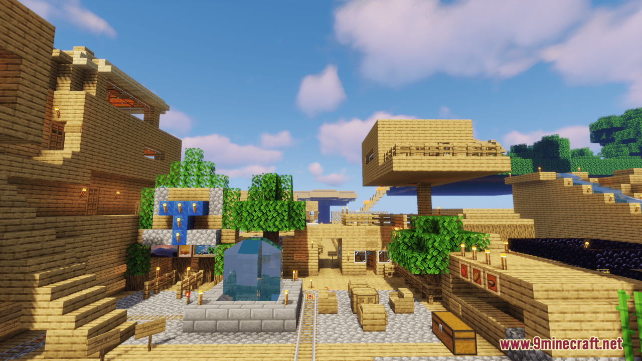 iBallisticSquid Sky Island Map (1.21.1, 1.20.1) - SkyBlock Challenge 7