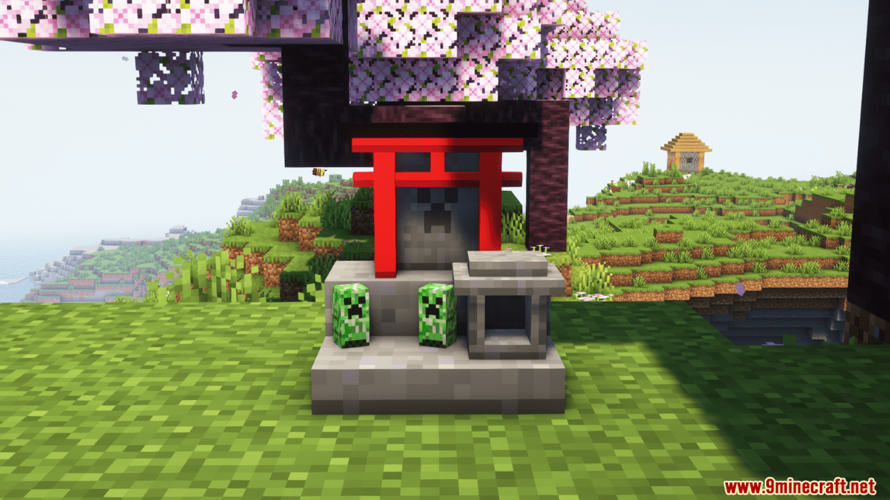 Japanese Altar Mod (1.20.4, 1.20.1) - Blessings or Decorative Piece 2