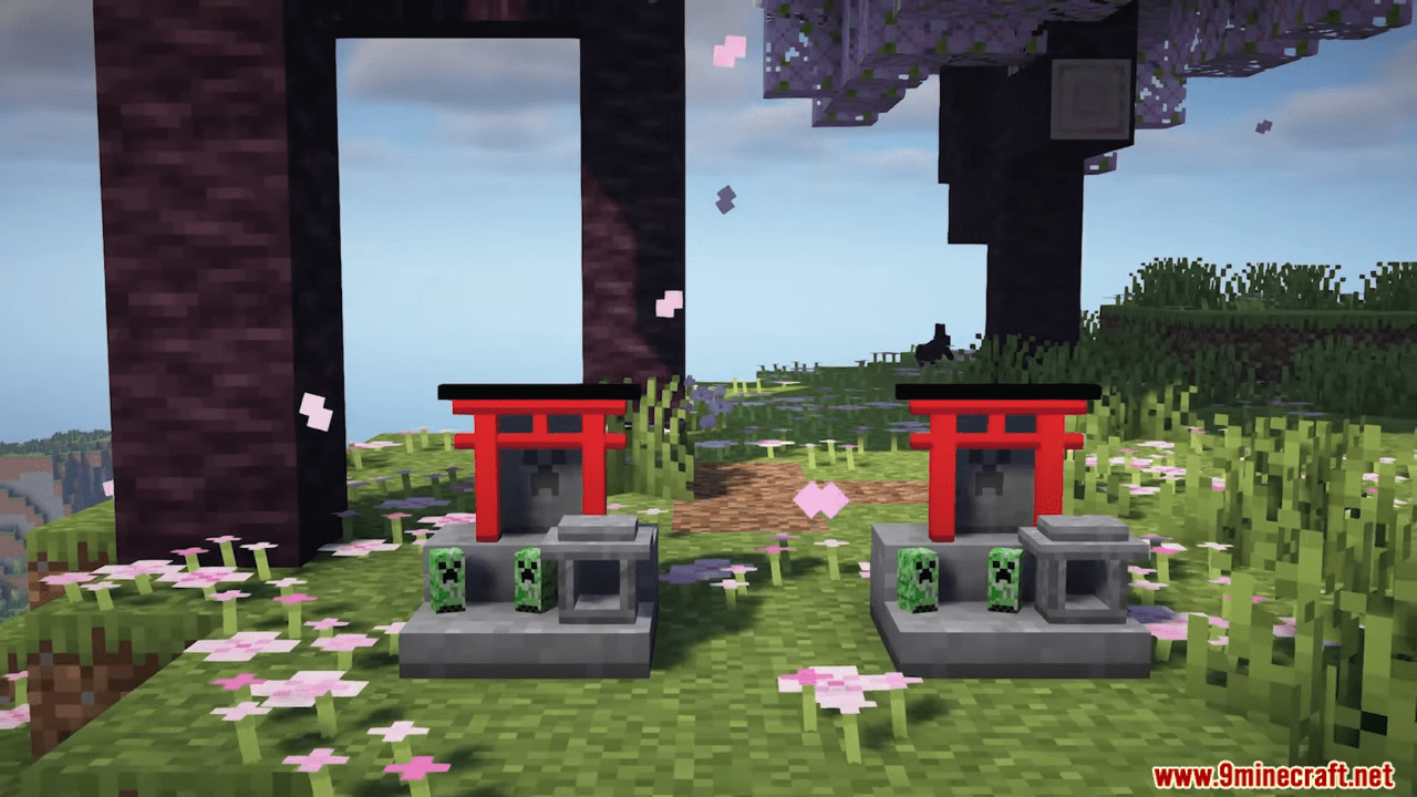 Japanese Altar Mod (1.20.4, 1.20.1) - Blessings or Decorative Piece 6