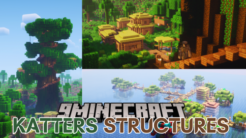 Katters Structures Mod (1.21, 1.20.1) – Vanilla-like Structures Thumbnail