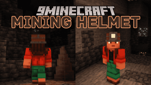 Mining Helmet Mod (1.20.4, 1.20.1) – Eliminating the Need for Torches Thumbnail