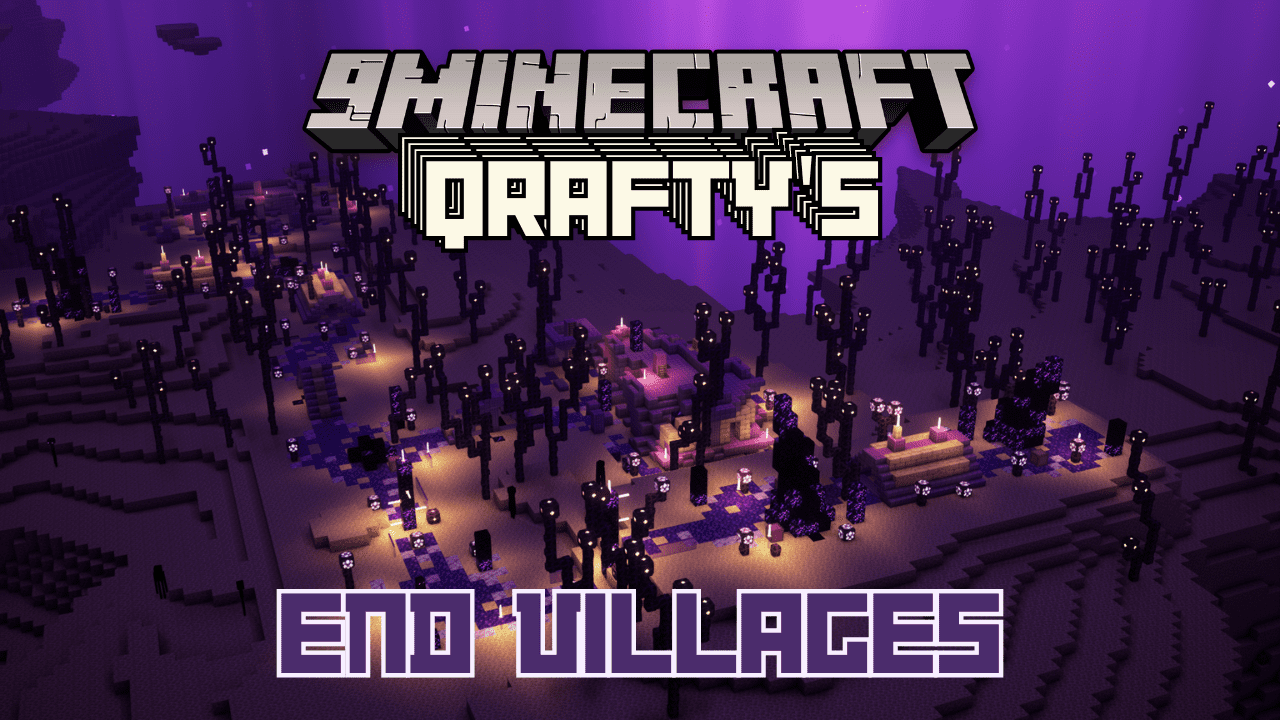 Qrafty's End Villages Mod (1.20.4, 1.19.2) - Another Dimension in The End 1