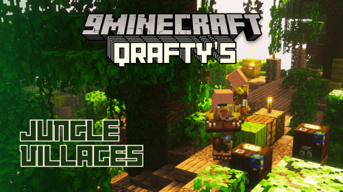 Qrafty’s Jungle Villages Mod (1.21, 1.20.1) – Random Generating Jungle Villages Thumbnail