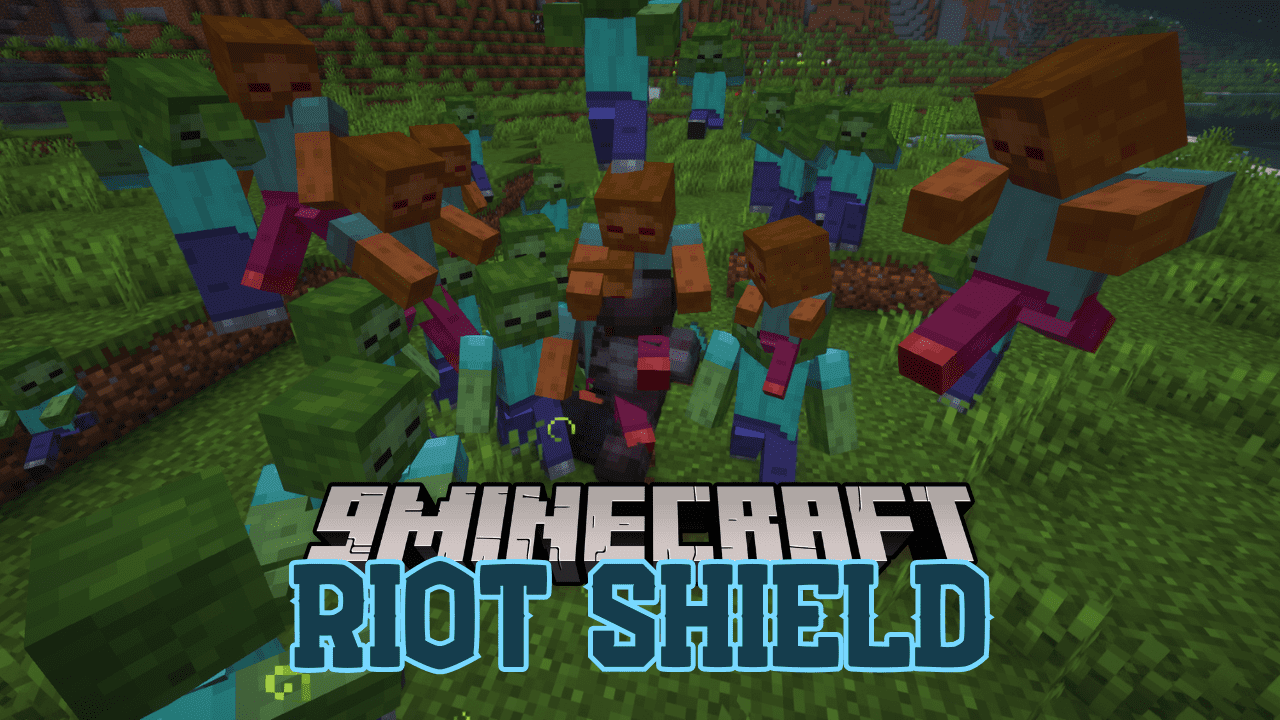 Riot Shield Mod (1.20.4) - Sentinel Shield 1