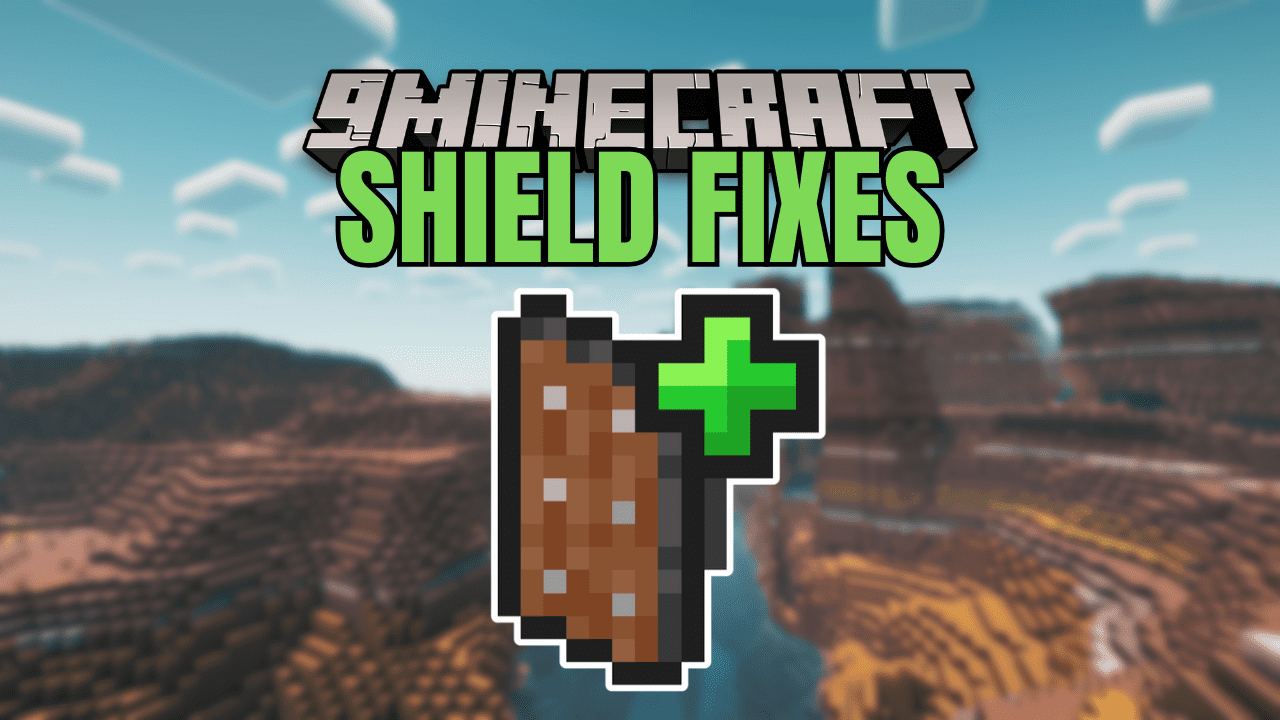 Shield Fixes Mod (1.20.4, 1.19.4) - Sound and Animation Glitch Fix 1