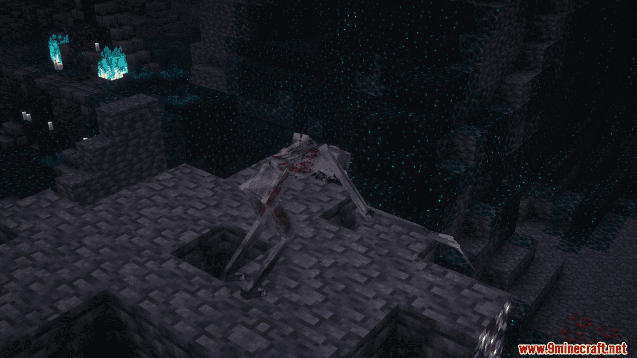 The Rake Dweller Mod (1.19.2) - A Hostile Humanoid Entity Hunting Players 5