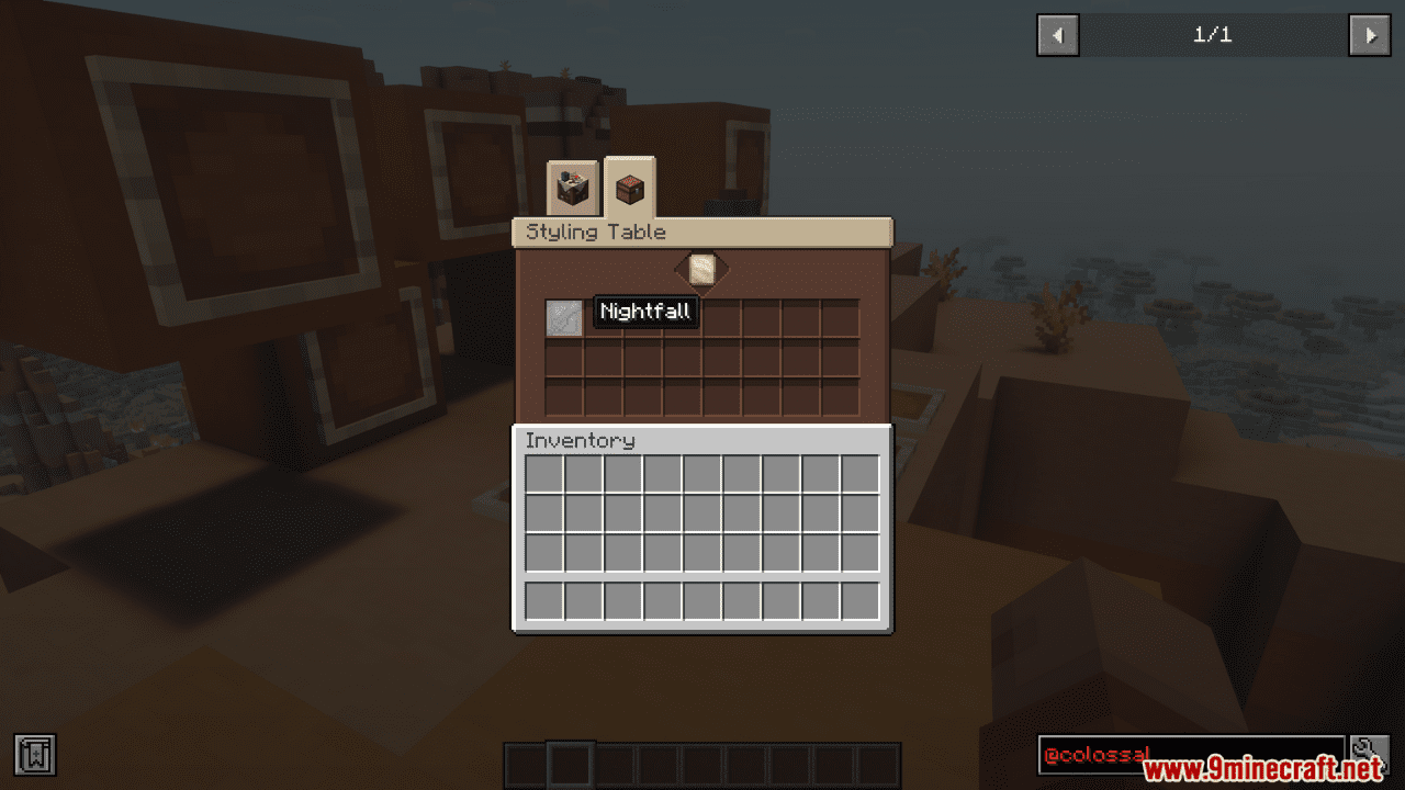 Vanity: Nightfall Mod (1.20.4, 1.20.1) - Black Metal Set 4