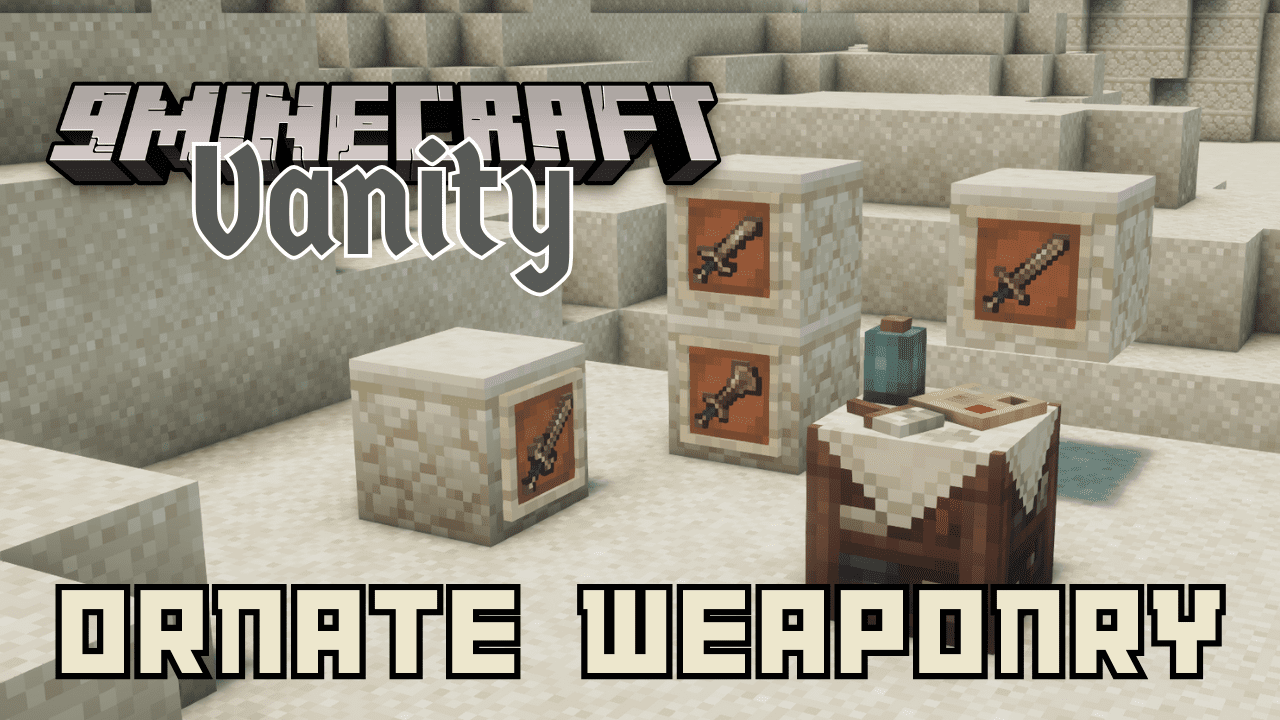 Vanity: Ornate Weaponry Mod (1.20.4, 1.20.1) - Ornate Designs 1