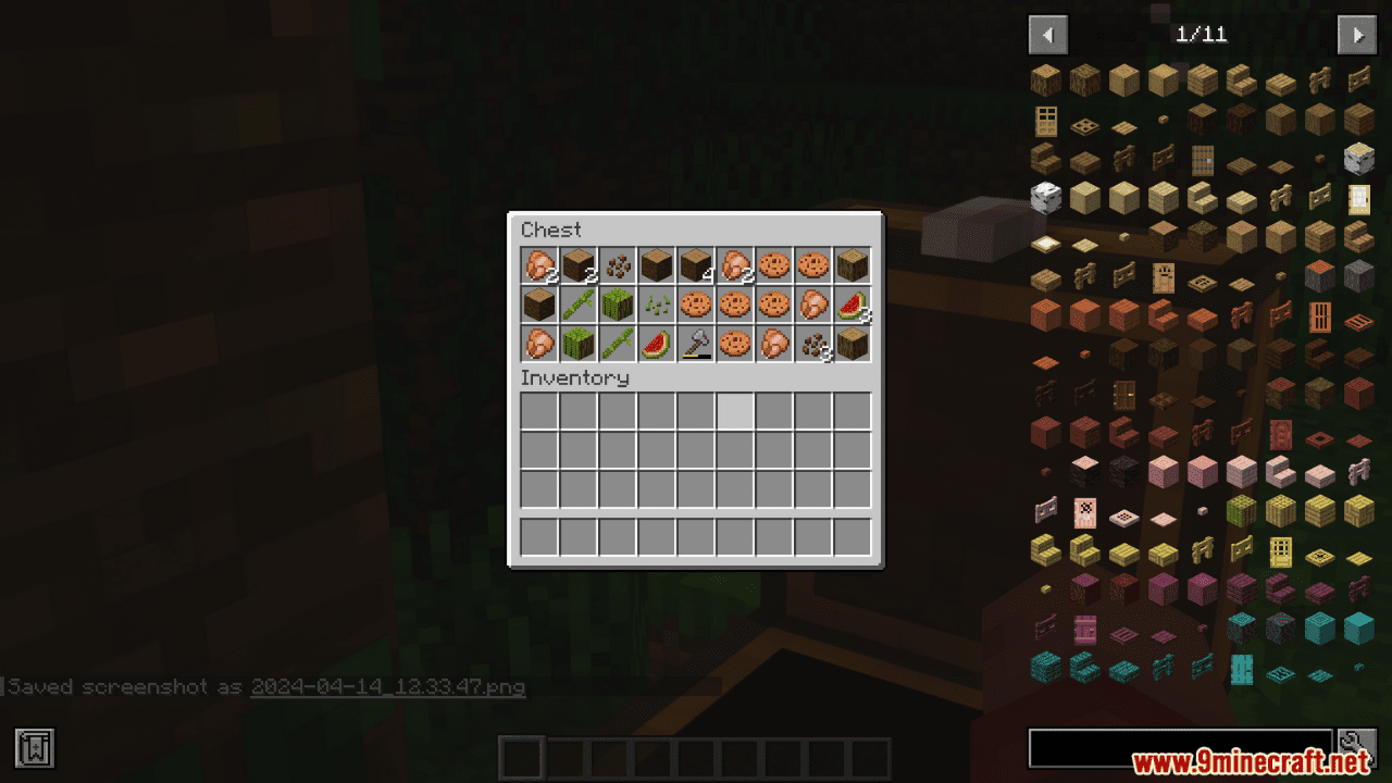 Various Starting Loot Mod (1.20.4, 1.19.2) - Biome-Specific Loot 10