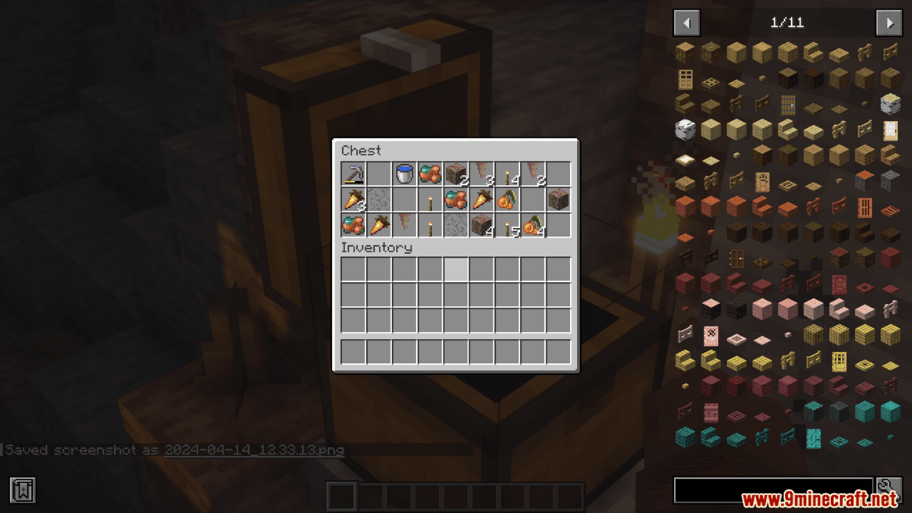 Various Starting Loot Mod (1.20.4, 1.19.2) - Biome-Specific Loot 8