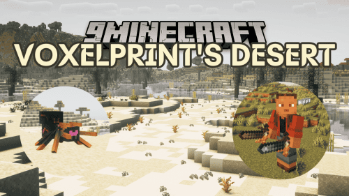 Voxelprint’s Desert Mod (1.20.4, 1.20.1) – Explore Desert caves, Oases, and Temples Thumbnail