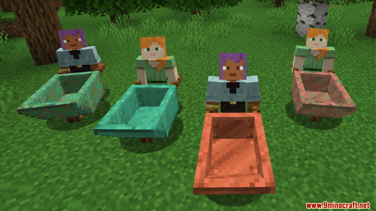 Wheelbarrow Mod (1.20.6, 1.20.1) - Mob Transport 6