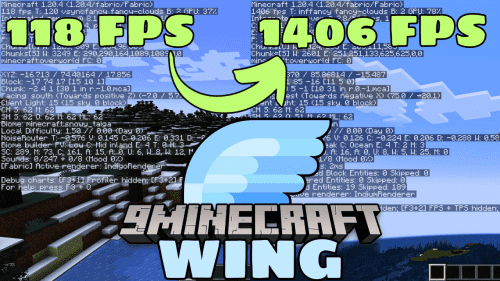Wing Modpack (1.21, 1.20.1) – Optimize Your Gaming Experience Thumbnail