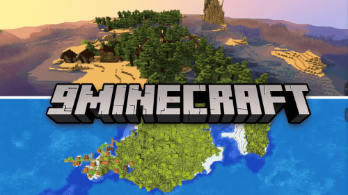 Top 3 New Minecraft Survival Island Seeds (1.20.6, 1.20.1) – Java/Bedrock Edition Thumbnail