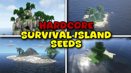 Top 5 Hardcore Survival Island Seeds For Minecraft (1.20.6, 1.20.1) – Java Edition Thumbnail