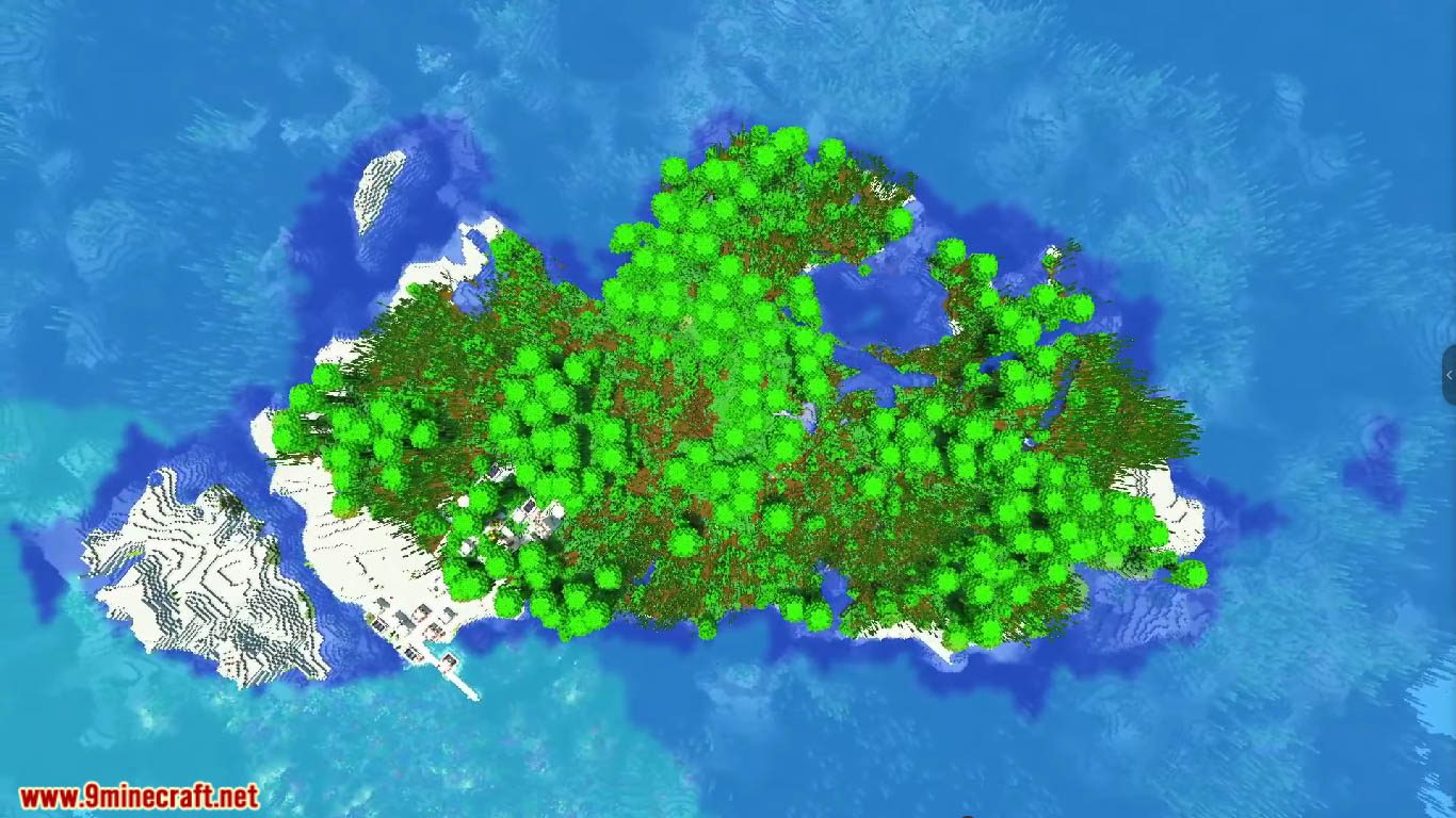 3 New Big Island Seeds For Minecraft (1.20.6, 1.20.1) - Java/Bedrock Edition 4