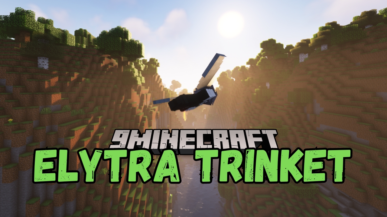 Elytra Trinket Mod (1.21.1, 1.20.1) - Elytra in the Trinket Slot 1