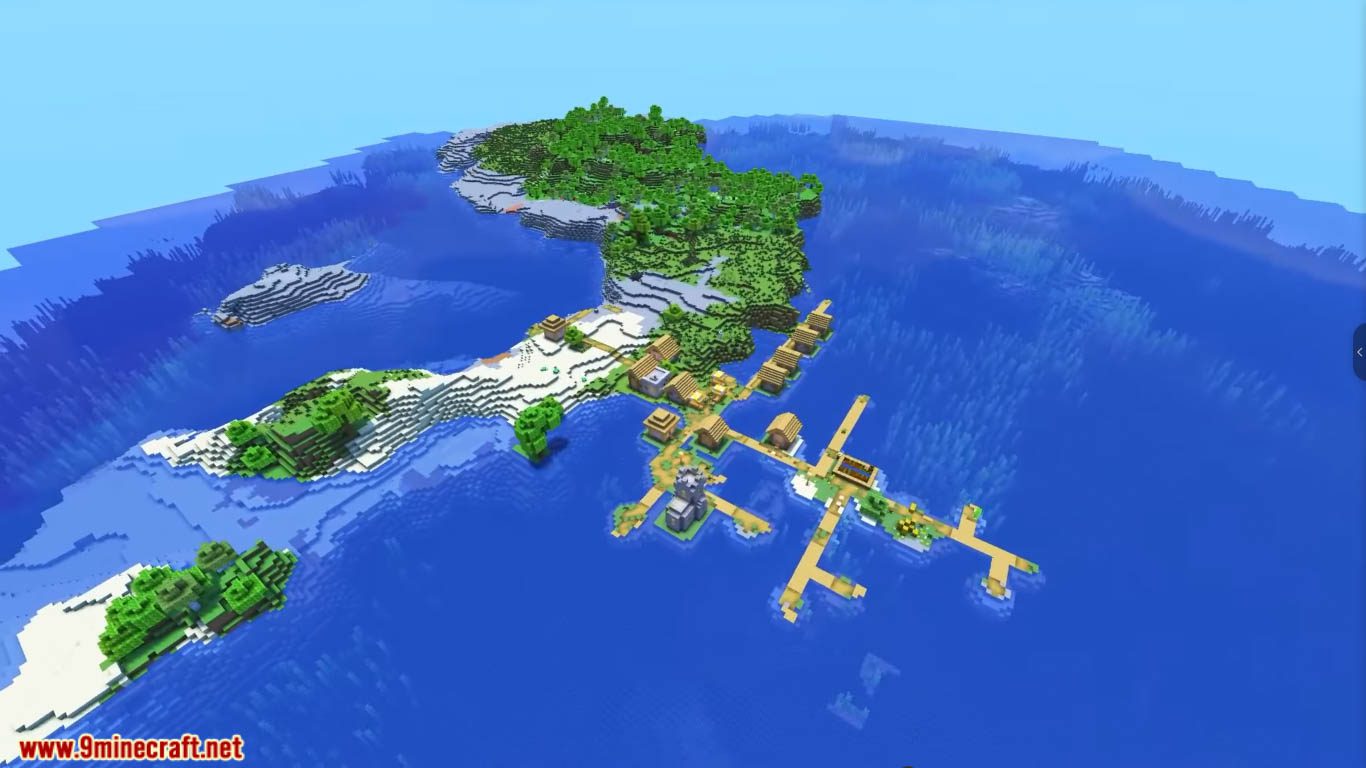 6 Perfect Survival Island Seeds For Minecraft (1.20.6, 1.20.1) - Java/Bedrock Edition 6