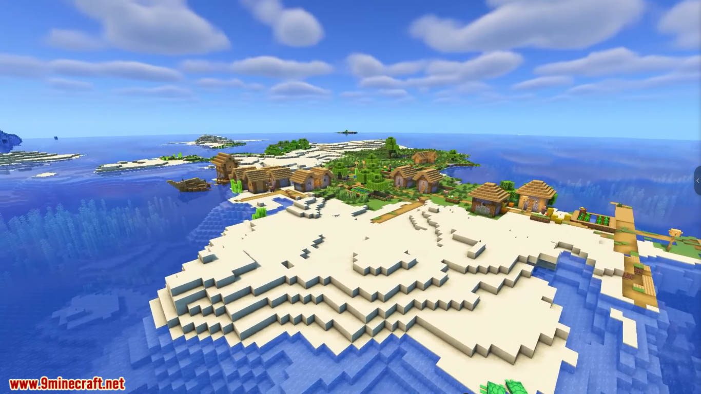 6 Perfect Survival Island Seeds For Minecraft (1.20.6, 1.20.1) - Java/Bedrock Edition 12