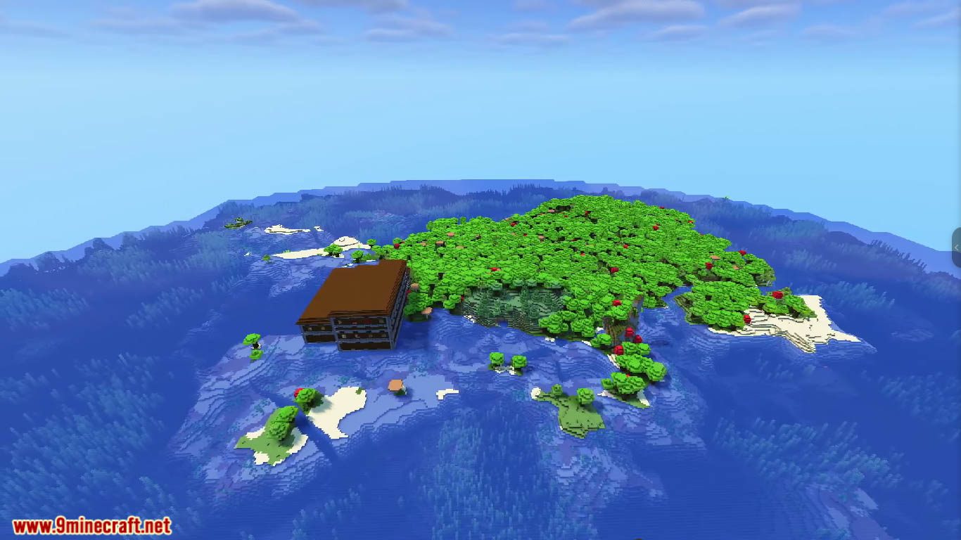 3 New Big Island Seeds For Minecraft (1.20.6, 1.20.1) - Java/Bedrock Edition 9