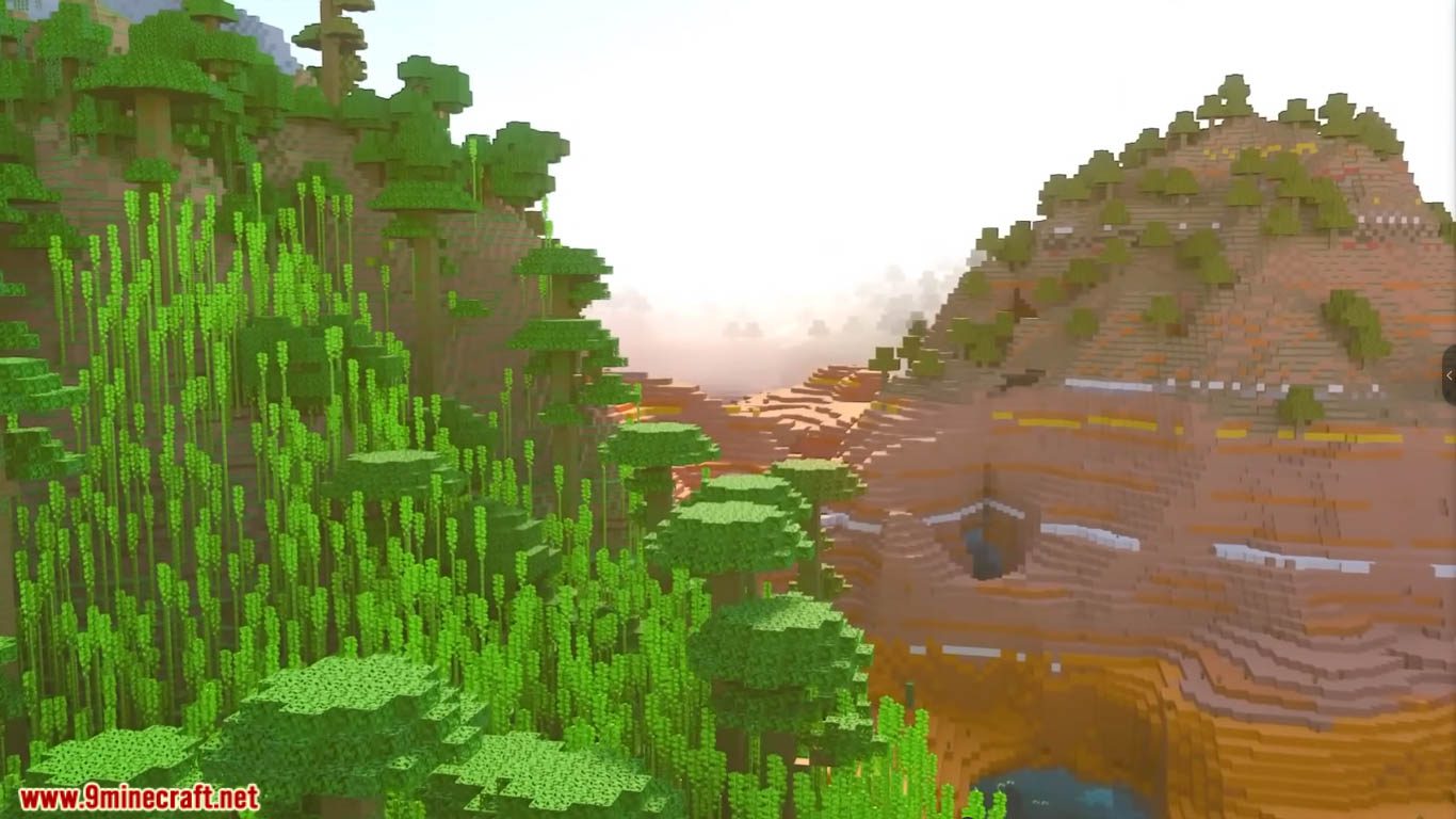 Top 20 Badlands Seeds For Minecraft (1.20.6, 1.20.1) - Java/Bedrock Edition 27