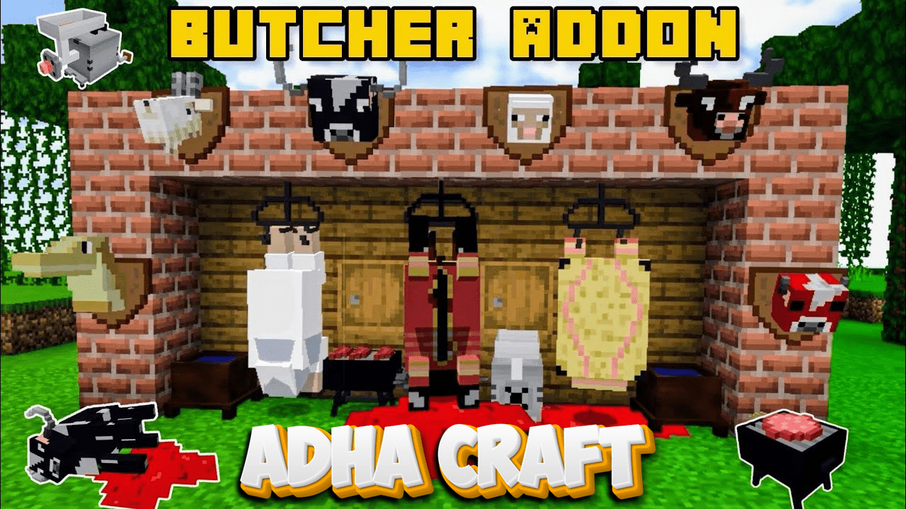 Adha Craft Addon (1.20) - MCPE/Bedrock Butchery Mod 1