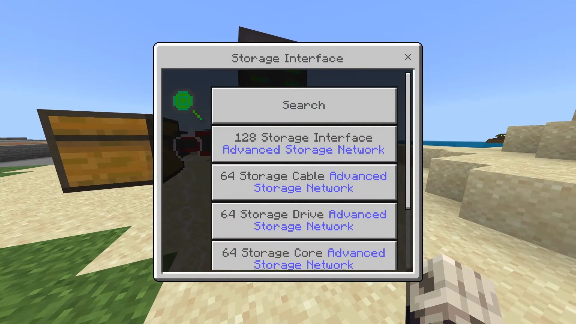 Advanced Storage Network Addon (1.20) - MCPE/Bedrock Mod 11