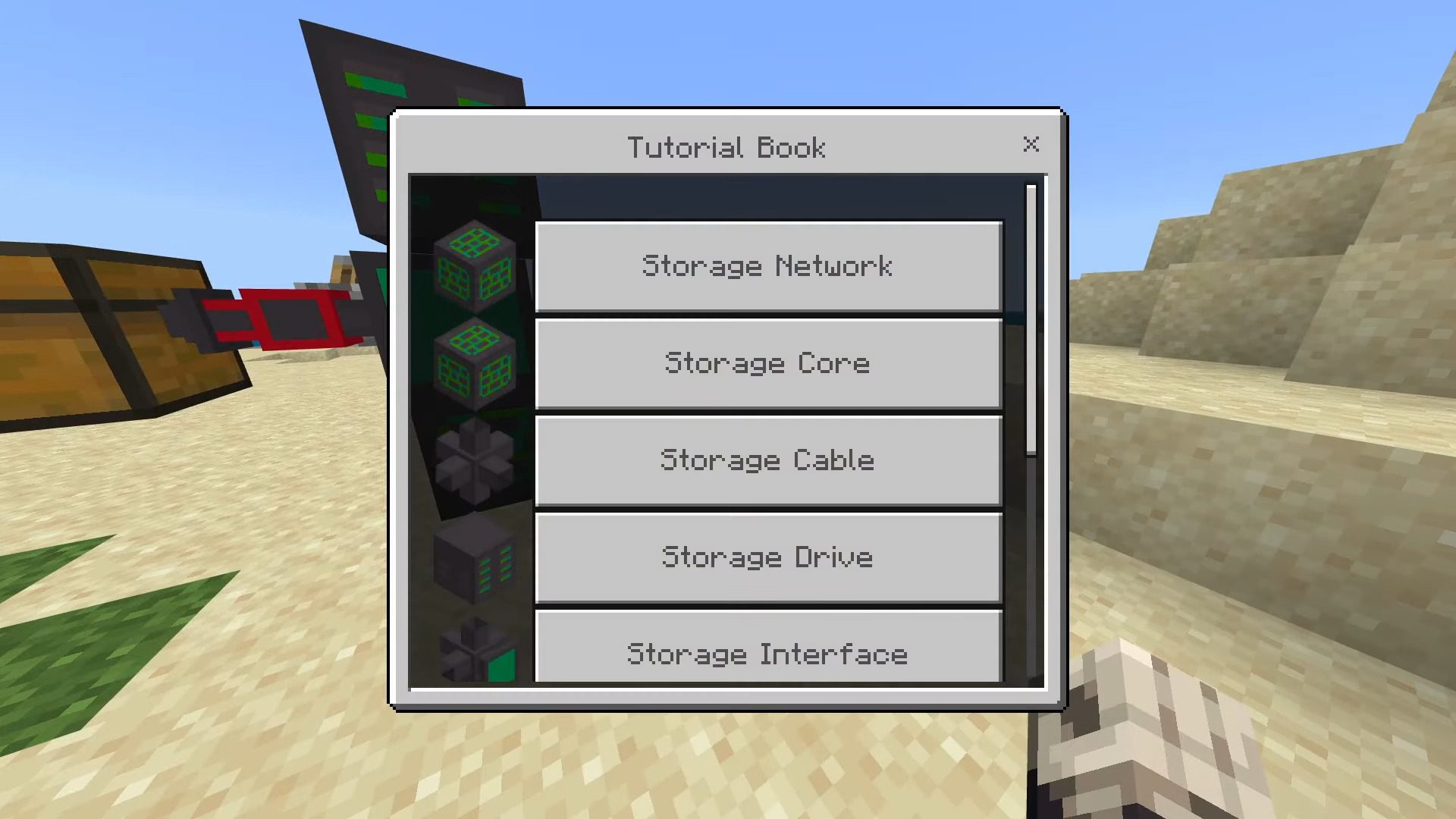 Advanced Storage Network Addon (1.20) - MCPE/Bedrock Mod 9