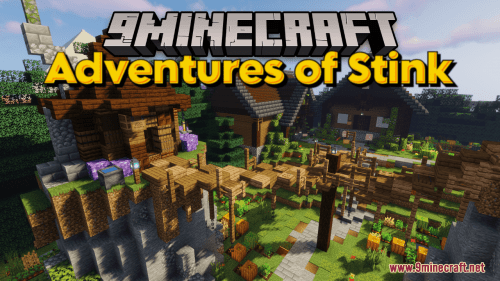 Adventures of Stink Map (1.21.1, 1.20.1) – The Adventures of Mynerule Thumbnail
