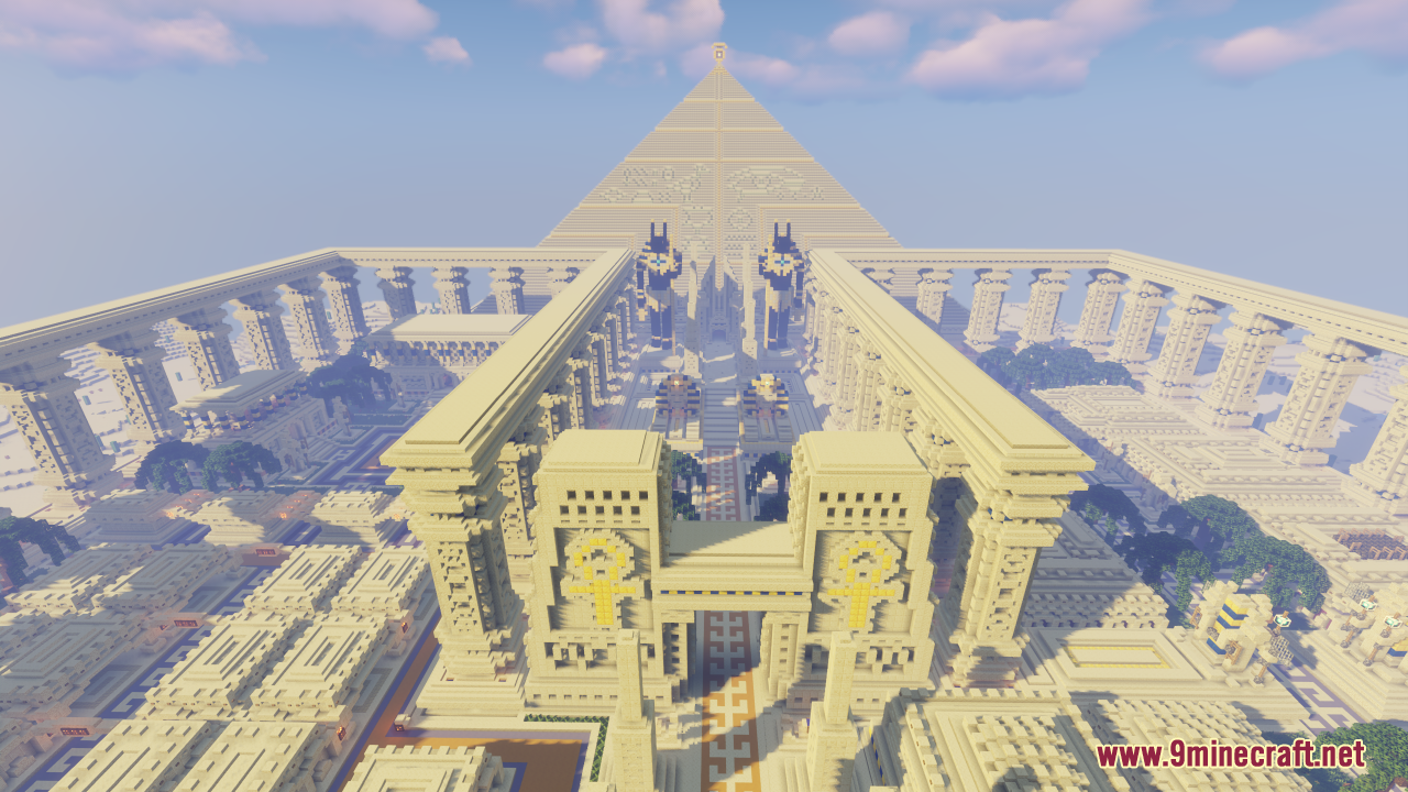 Ancient Anubis City Map (1.21.1, 1.20.1) - God of The Afterlife 5