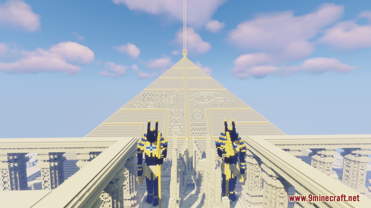 Ancient Anubis City Map (1.21.1, 1.20.1) - God of The Afterlife 9