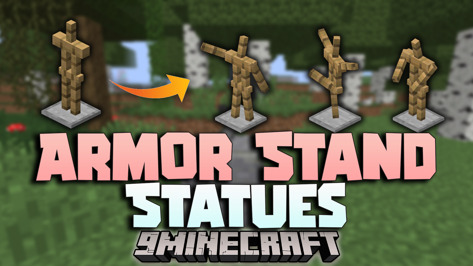 Armor Stand Statues Data Pack (1.20.4, 1.20.1) - Animate Your Armor 1