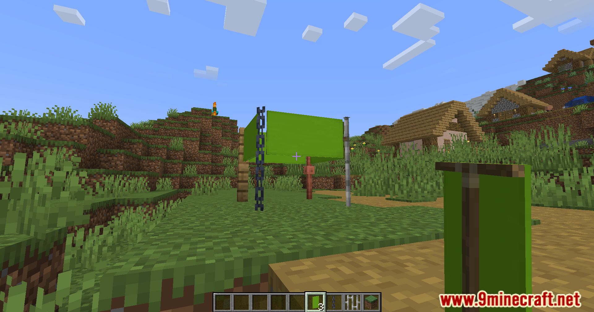 Banner Flags Mod (1.21, 1.20.1) - Customize Your World With Banner Flags 4
