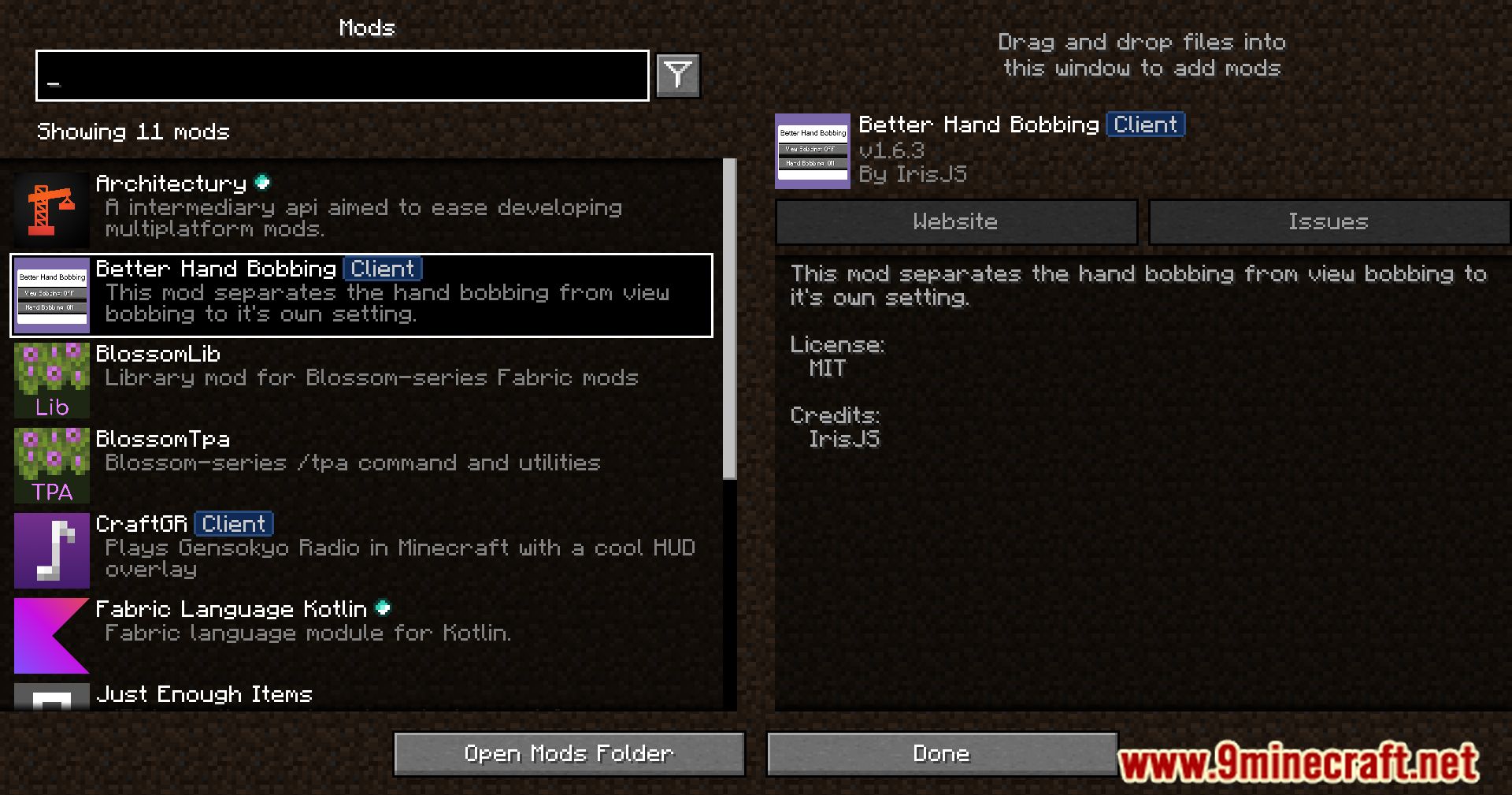 Better Hand Bobbing Mod (1.20.6, 1.20.1) - Personalize Your View 2