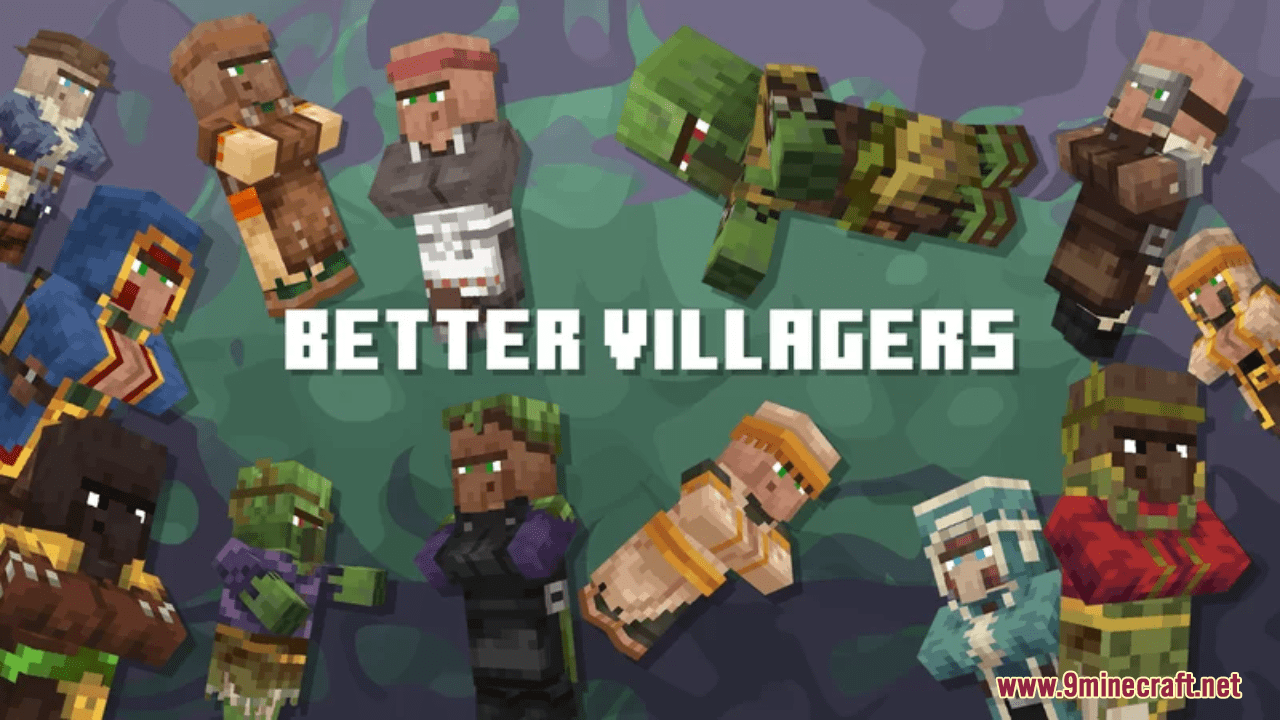 Better Villagers Resource Pack (1.20.6, 1.20.1) - Texture Pack 1