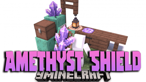 Blockixels’ Amethyst Shield Data Pack (1.20.6, 1.19.4) – Embrace The Power Of Protection! Thumbnail