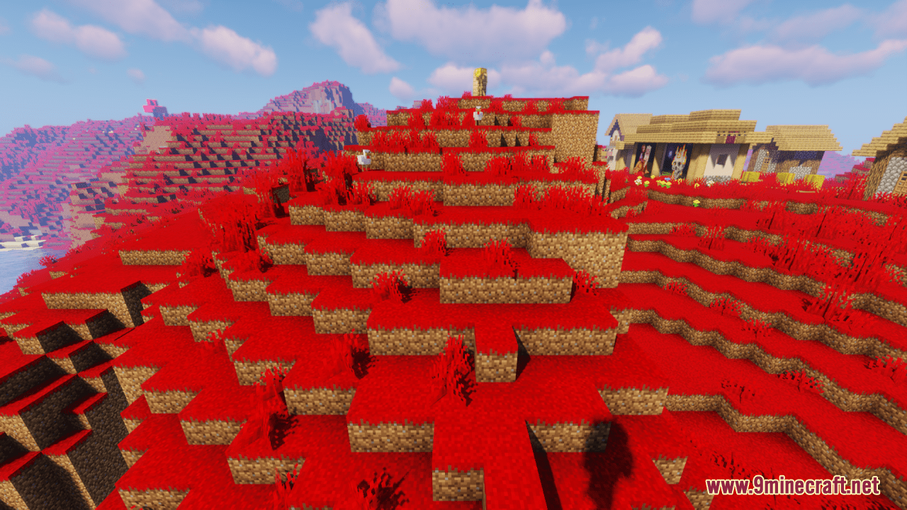 Blood Environment Resource Pack (1.20.6, 1.20.1) - Texture Pack 14