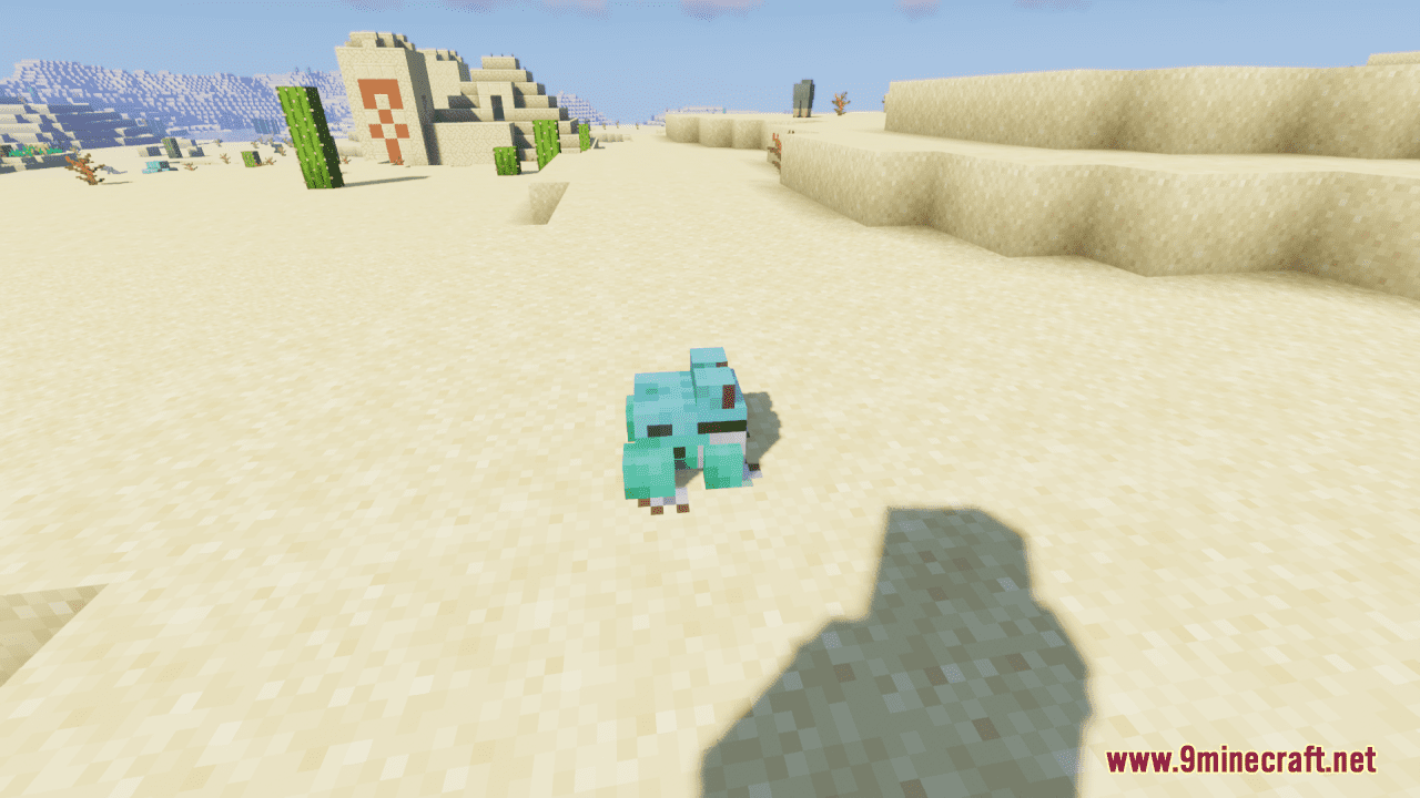 Blue Frogs Resource Pack (1.20.6, 1.20.1) - Texture Pack 11