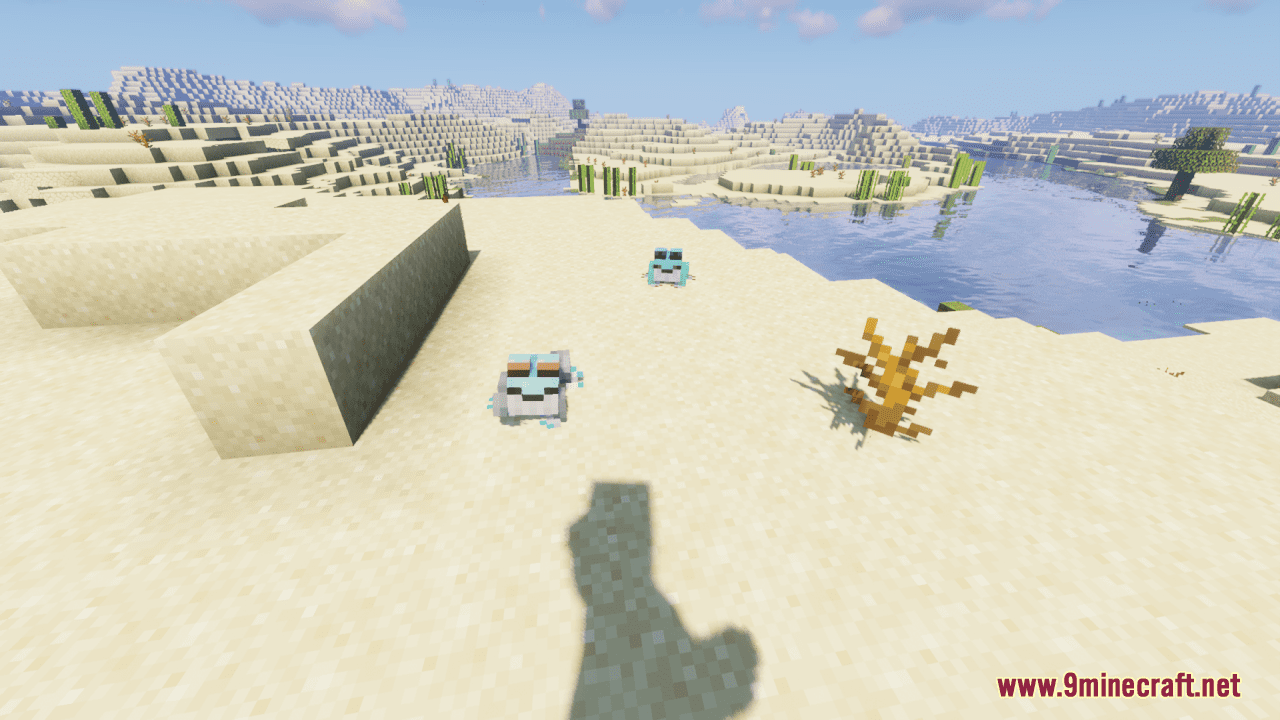 Blue Frogs Resource Pack (1.20.6, 1.20.1) - Texture Pack 4