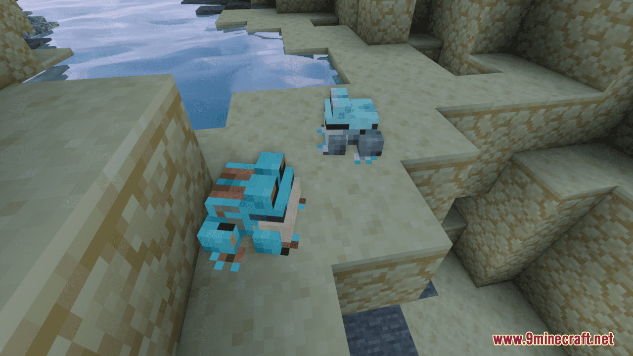 Blue Frogs Resource Pack (1.20.6, 1.20.1) - Texture Pack 9