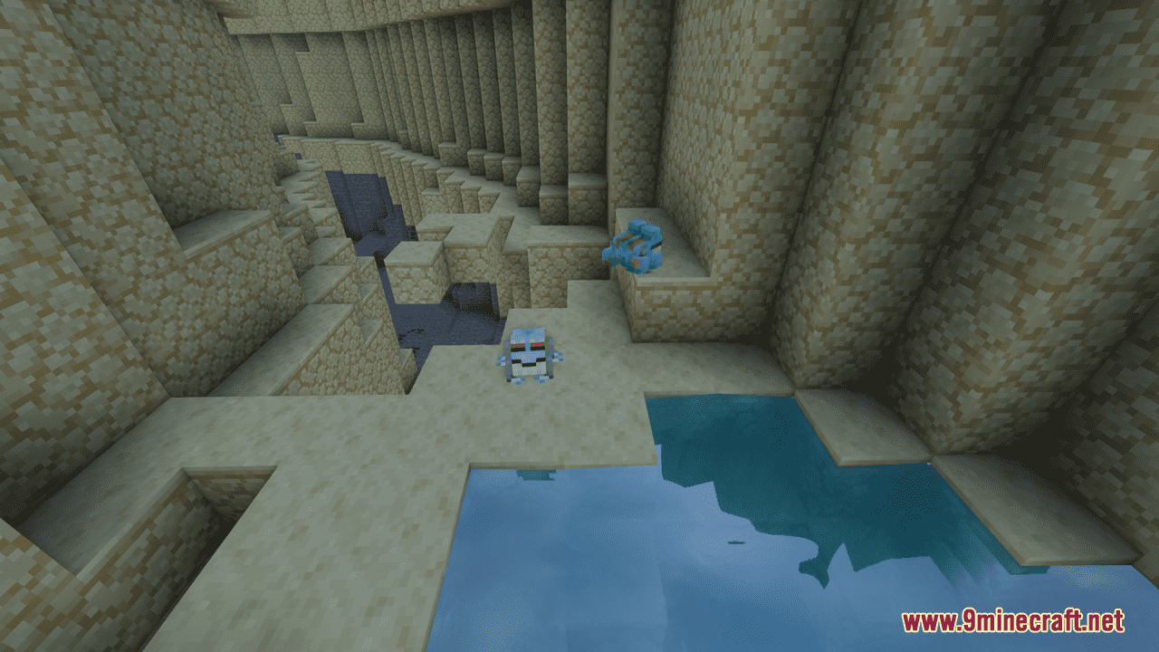 Blue Frogs Resource Pack (1.20.6, 1.20.1) - Texture Pack 10