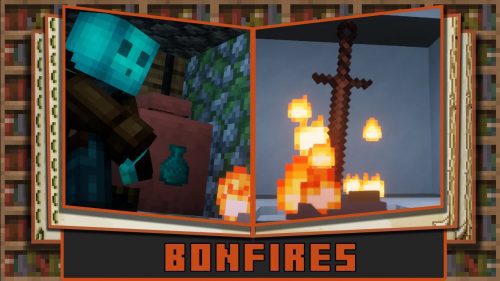 Bonfires Mod (1.20.6, 1.20.1) – Checkpoints from Dark Souls Thumbnail