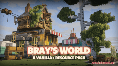 Bray’s World Resource Pack (1.20.6, 1.20.1) – Texture Pack Thumbnail