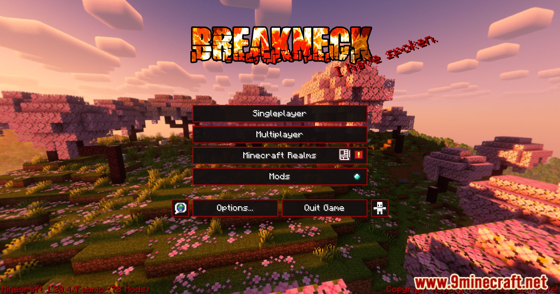 Breakneck Menu Mod (1.21.1, 1.20.6) - Enhance Your Minecraft UI 2