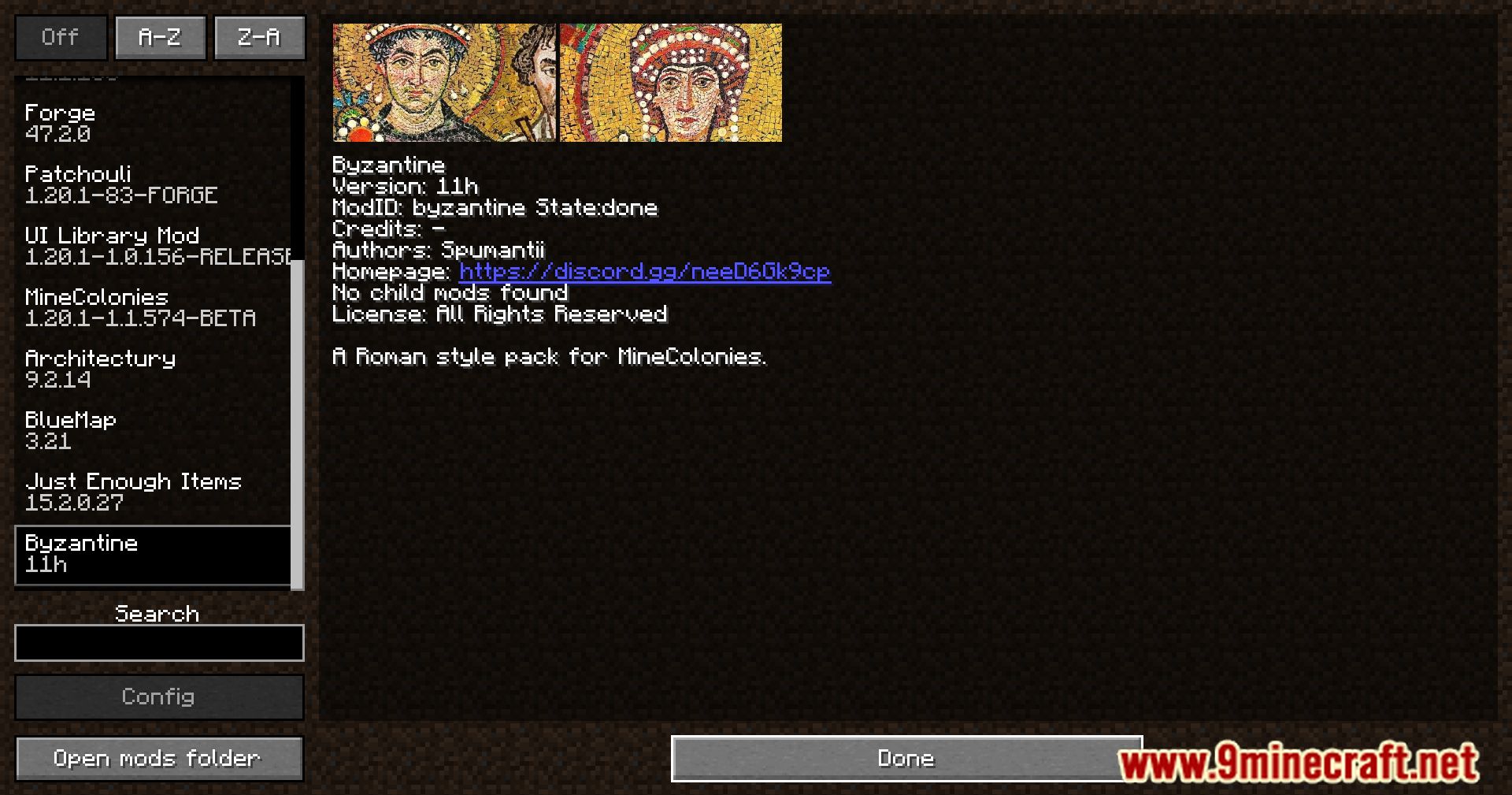 Byzantine Style Pack Mod (1.20.4, 1.20.1) - From Empire To Minecraft 2