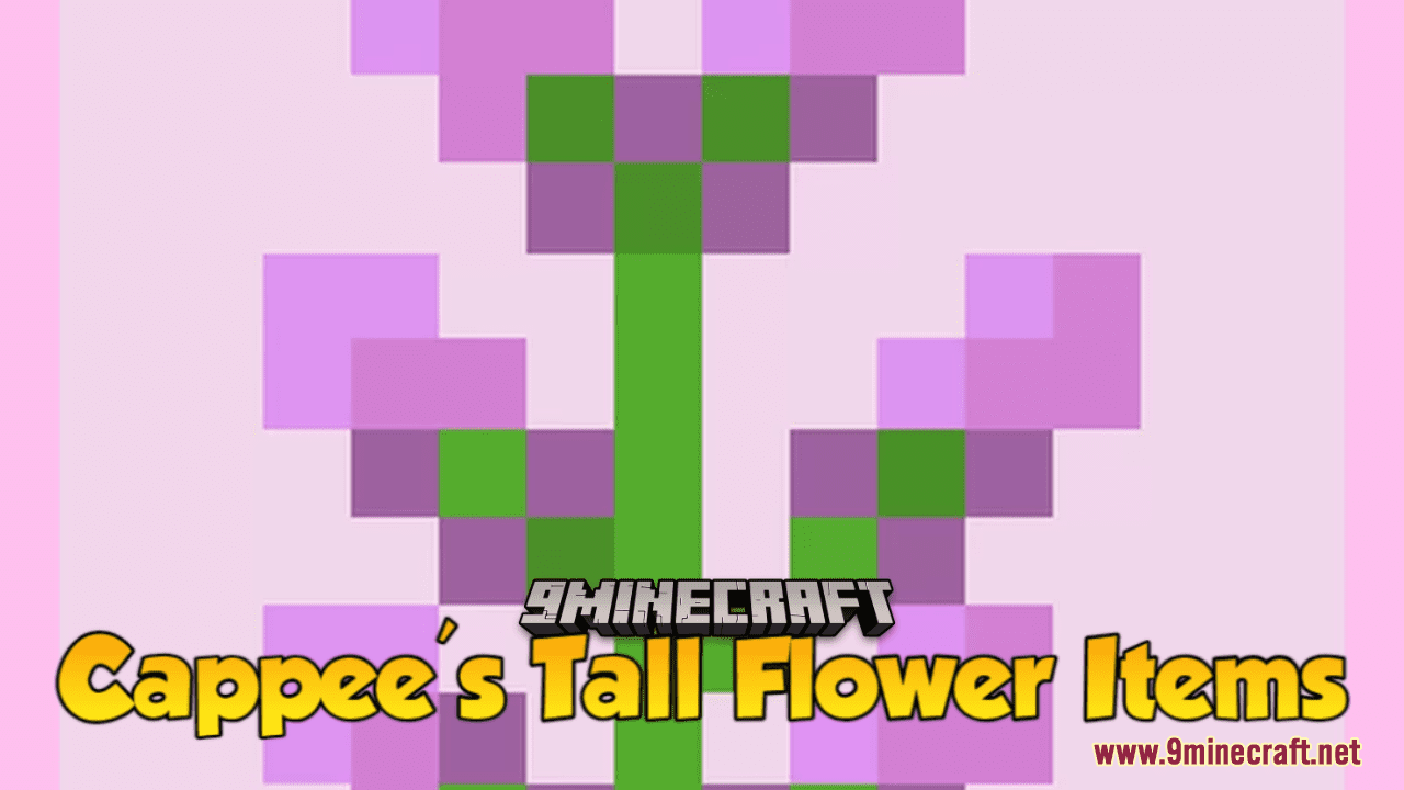 Cappee's Tall Flower Items Resource Pack (1.20.6, 1.20.1) - Texture Pack 1